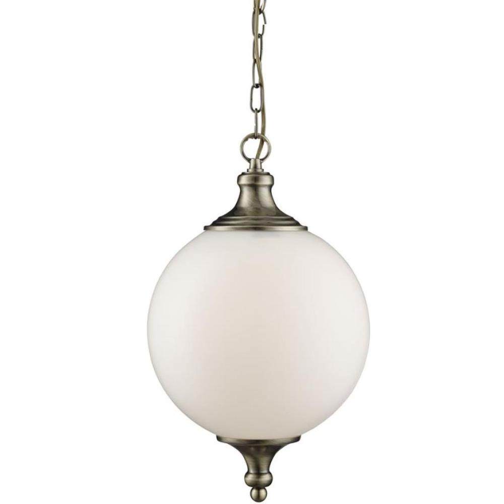kupolova bura bronz zavesna retazova mlecne sklo lampa elegantna klasicka obcianska domov restauracia kaviaren osvetlenie.jpg